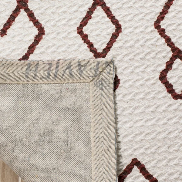 Safavieh Cedar Brook CDR501D 6&0x22 x 9&0x22 Ivory, Rust Area Rug