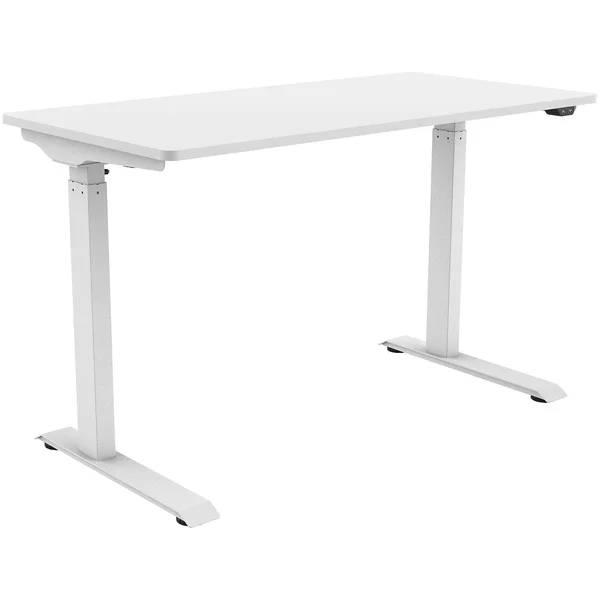 FlexiSpot Vici 48x22W Quick-Install Height-Adjustable Desk - White