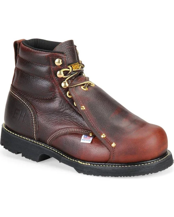 Carolina Men's Brown Domestic External Metguard Boots - Steel Toe