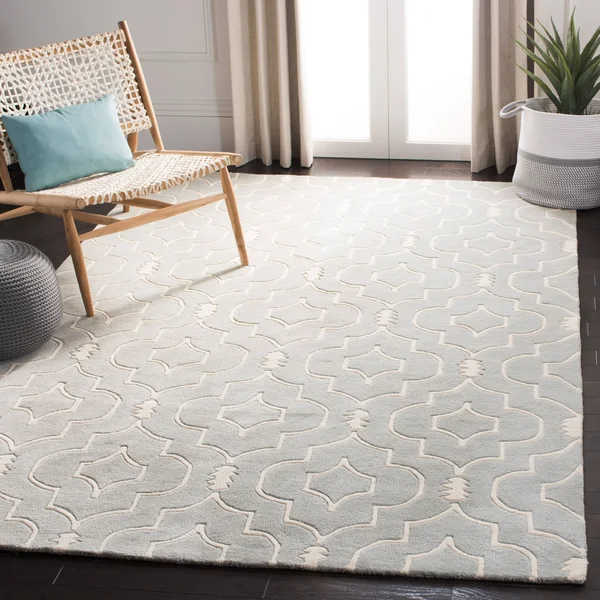 Safavieh 4& x 6& Chatham CHT736E Grey, Ivory Rug