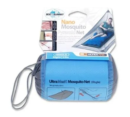 Sea to Summit Nano Mosquito Pyramid Net Shelter Insect Shield Single