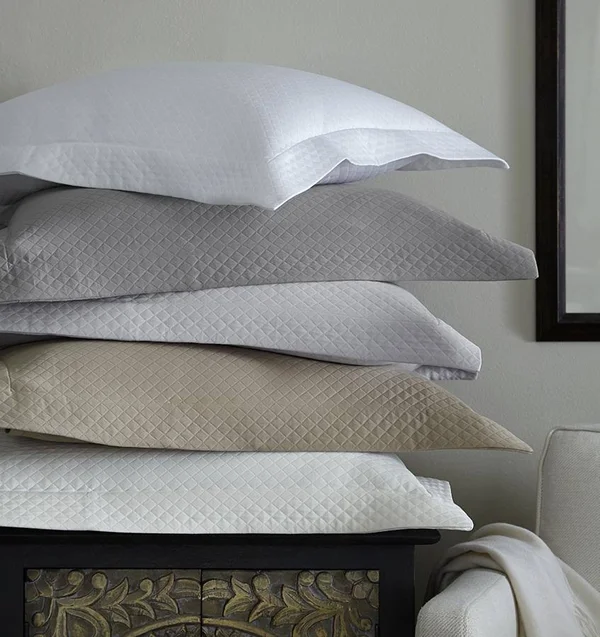 Sferra Bari Bed Skirts Queen, Grey