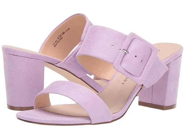 Chinese Laundry Women's Yippy Suede Sandal Lovelylilac 7.5