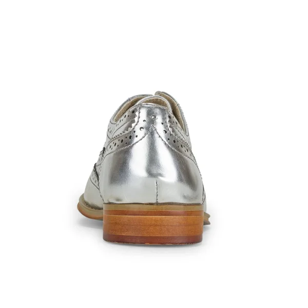 Wanted Babe Women's Wingtip Shoes, Size: 11, Silver