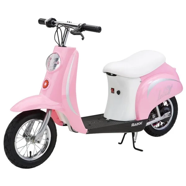 Razor Pocket Mod Miniature Euro Electric Scooter, Pink (Certified Refurbished)