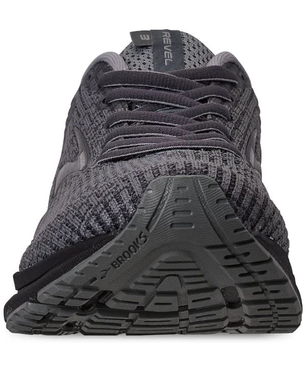 Brooks Men's Revel 3 Running Shoes, Size: 9.5 D, Black