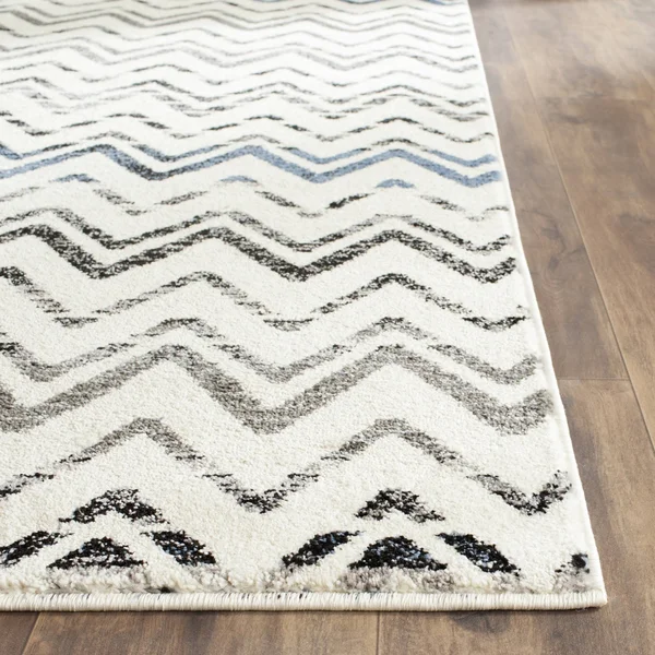 Safavieh Evoke 498 Cream - Blue 5&-1x22 x 7&-6x22 Rug