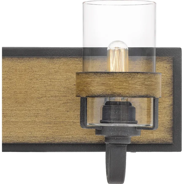 Quoizel FIN8634AWN Finch Bath Light - Aged Walnut