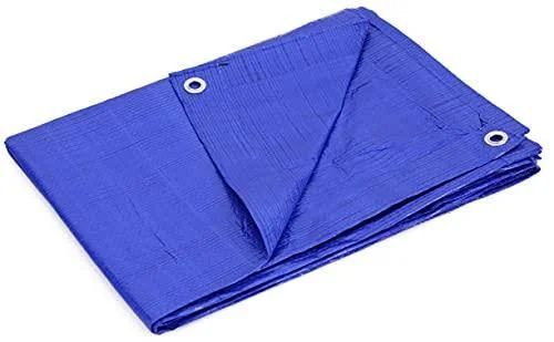 Kotap 100-ft x 100-ft General Purpose Blue Poly Tarp, Item: TRA-10100
