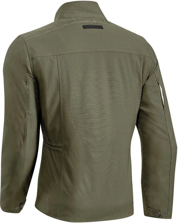 Ixon Exhaust Motorcycle Textile Jacket - green-brown, Size M