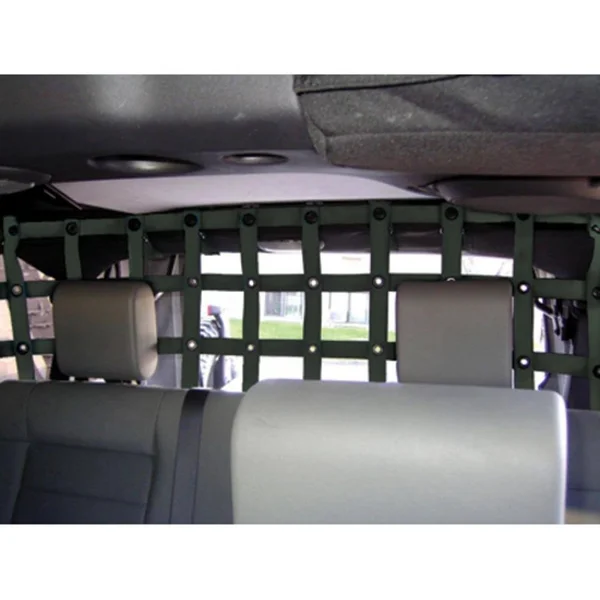 2012 Jeep Wrangler (JK) DirtyDog 4x4 Pet Half Divider (Olive Drab) - J4PD07R1OD