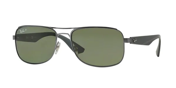 Authentic Ray-ban 3524 - 029/9a Sunglasses Matte Gunmetal - Polarized