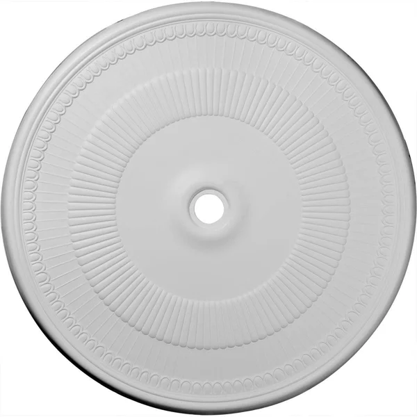 Ekena Millwork CM51NEACS 51 1/8x22OD x 3 5/8x22ID x 1 1/2x22P Nevio Ceiling Medallion (Fits Canopies Up to 4 3/4x22) - Hand-Paint