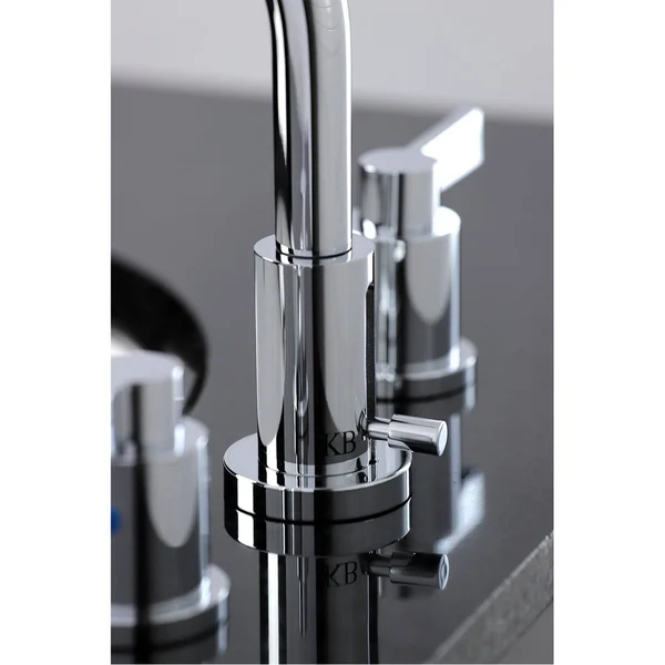 Kingston Brass FSC8958NDL 8 in. Widespread Bathroom Faucet - Brushed Nickel