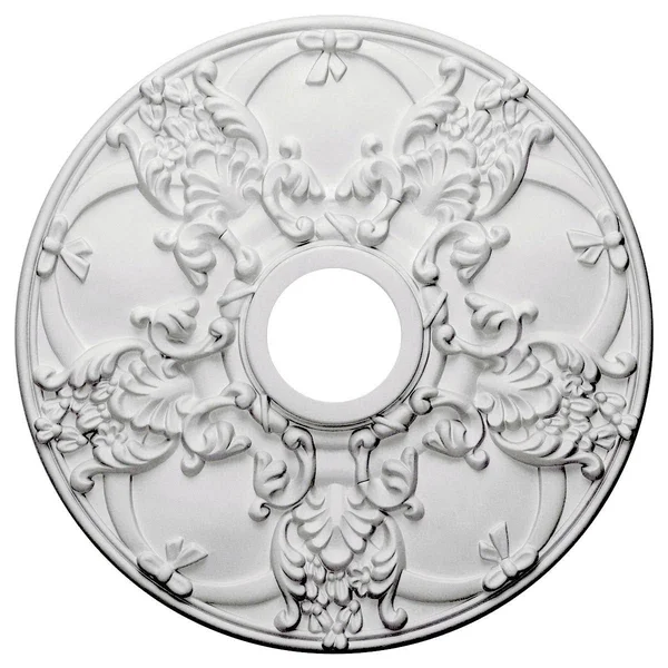 18 inchod x 3 1/2 inchid x 1 3/8 inchp Norwich Ceiling Medallion (Fits Canopies Up to 4 1/2 inch) - Hand-Painted Night Shade