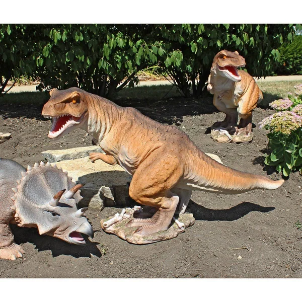 Design Toscano Scaled Jurassic T-Rex Raptor Dinosaur Statue