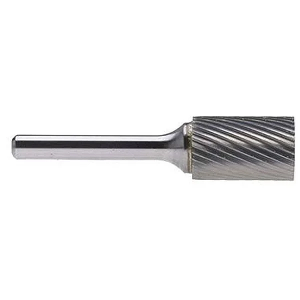 SA-7 Cylindrical Shape Carbide Burr Die Grinder Bit Double Cut