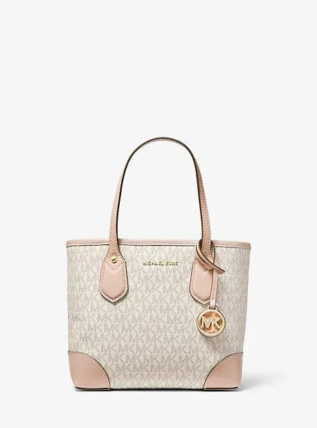 Michael Kors Eva Extra-Small Logo Tote Bag - Brown - Totes