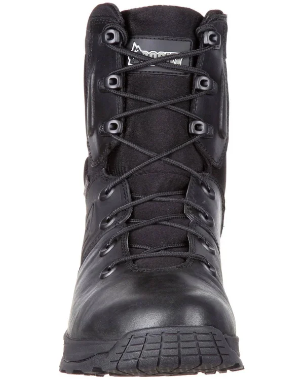 Men's Rocky 8 inch Duty Waterproof Boot Rkd0041, Size: 8.5, Black