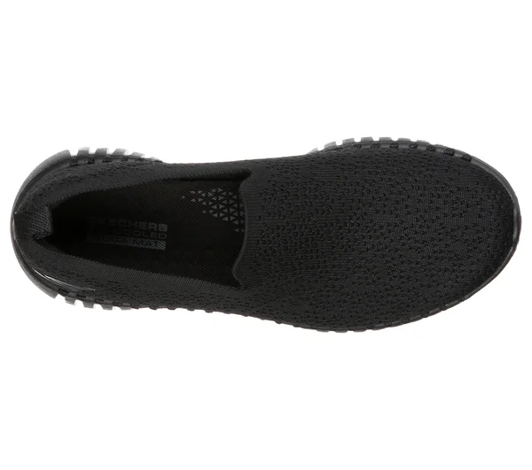 Skechers Women's GOwalk Smart - Glory Walking Shoes, Black/Black, 6.5