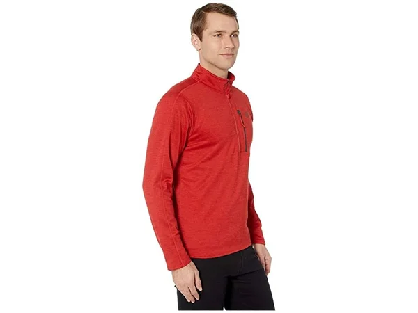 The North Face Men's Canyonlands 1/2 Zip - Pompeian Red Heather, XL