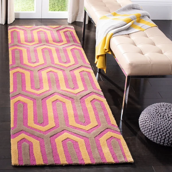 Safavieh Cambridge CAM351Q Gold - Grey 4& x 6& Area Rug