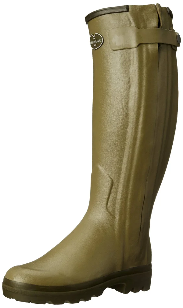 Le Chameau Women's Chasseur Leather Lined Boot