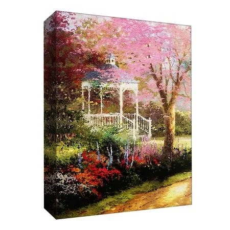 PTM Images, Beautiful Kiosk, 16x20, Decorative Canvas Wall Art, Size: 16 x 20