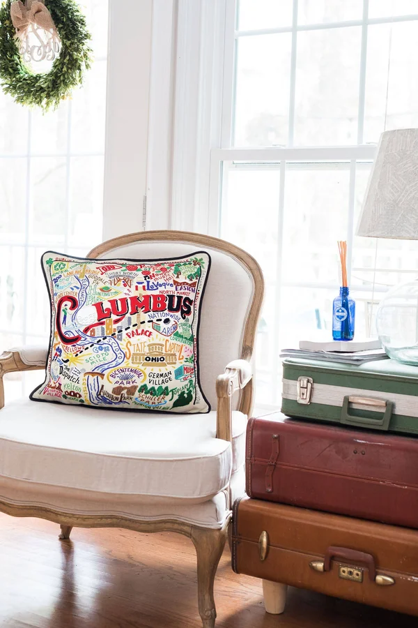 Columbus Pillow by Catstudio