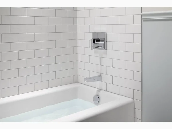 Kohler 838-NY Bellwether 60x22 x 30x22 Alcove Bath with Integral Apron and Right-Hand Drain - Dune