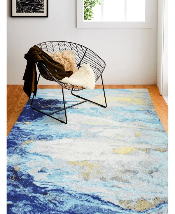 Bashian Everek Nuna 7&6x22 x 9&6x22 Multicolored Area Rug
