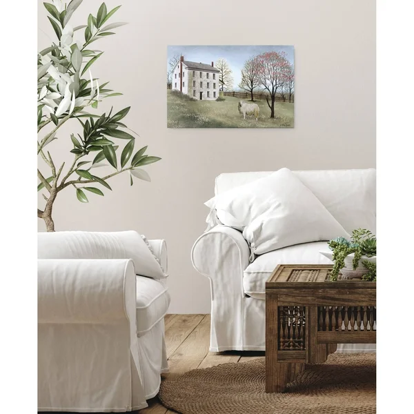 Spring at White House Farm by Billy Jacobs Print Wall Art Canvas Multi-Color - BJ231CV