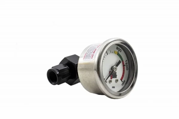 Nitrous Outlet Luminescent Nitrous Pressure Gauge & 6AN Manifold