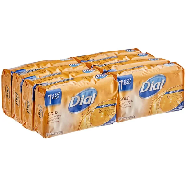 Dial DIA02401 Gold 4 oz. Deodorant Bar Soap - 72/Case