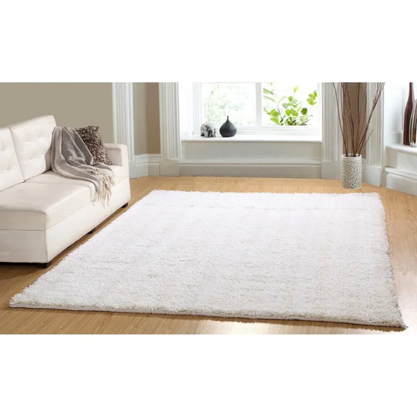 Chesapeake Microfiber Shag Indoor Area Rug Coral