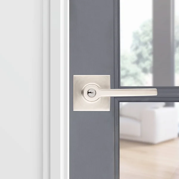 Baldwin Estate 5285 Square Entry Lever (Square Rose)