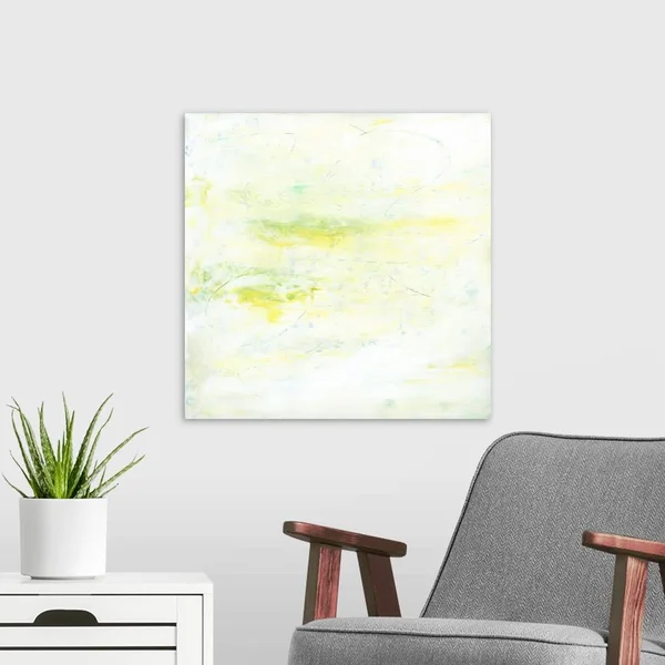 Garden Abstraction XVII, Large Solid-Faced Canvas Wall Art Print, Great Big Canvas