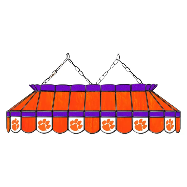Imperial Clemson 40x22 Glass Lamp