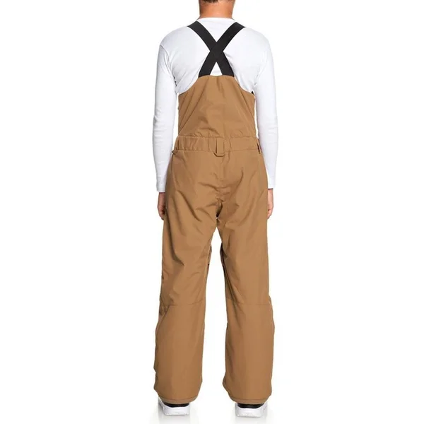 Quiksilver Youth Utility Snow Bib Pants - M - Black