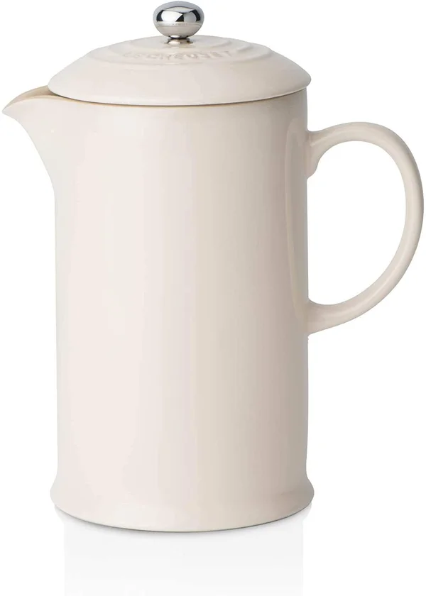 Le Creuset Stoneware Cafetiere, Almond