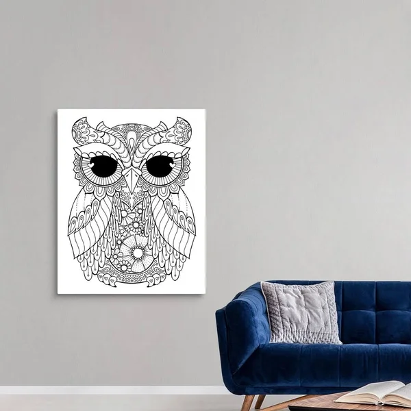 Owl 3 - Canvas Wall Art, 36x45, Great Big Canvas