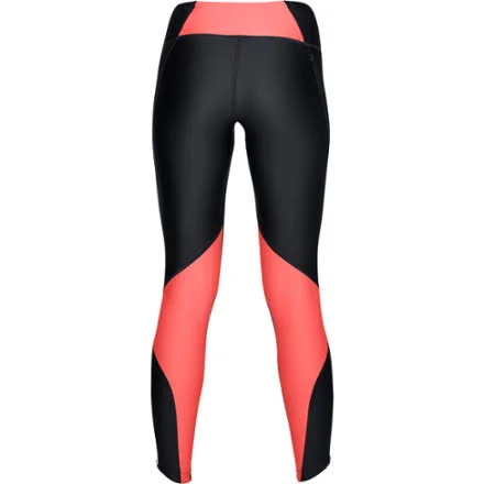 Under Armour Women's Armour Fly Fast Tight - Black/After Burn, S-R