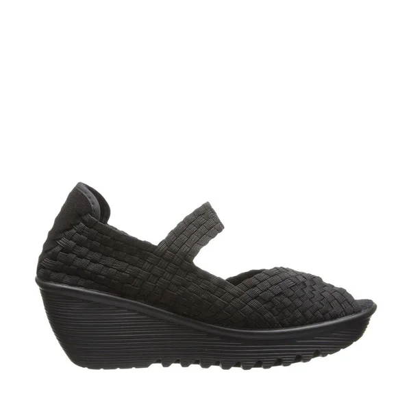Bernie Mev Women's Halle Wedge Pump - Black, 38 EU/7.5-8 M US