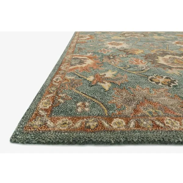 Loloi Underwood UN-01 2&6x22 x 7&6x22 Rust, Gold Rug
