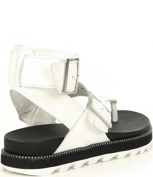 Sorel Women's Roaming T-Strap Sandal - 7 - Sea Salt