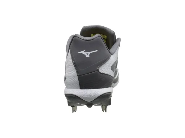 Mizuno Heist IQ Metal Baseball Cleat - Low - Grey/White 13 - Men's