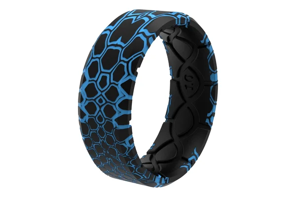 Groove Life Men's Kryptek Pontus 3D Camo Ring Silicone Ring, Size 13