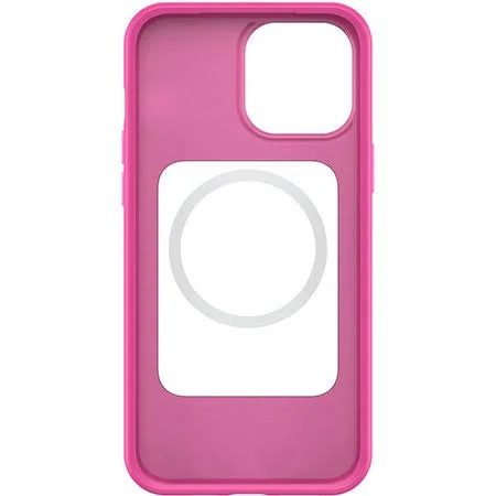 OtterBox - Symmetry Series+ for MagSafe for Apple iPhone 13 Pro Max and iPhone 12 Pro Max - Strawberry Pink