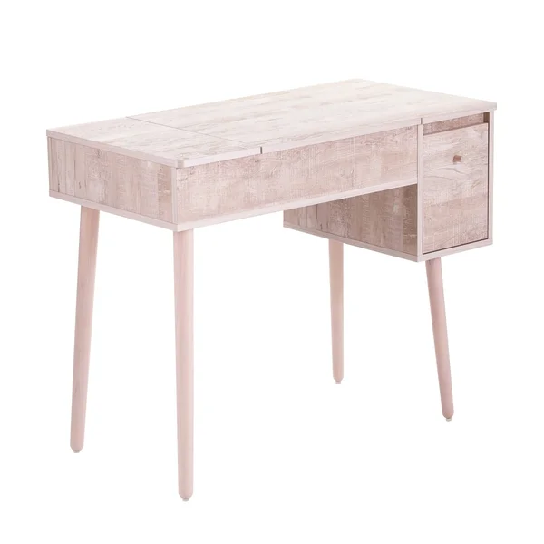 Holly & Martin Harzen Storage Vanity with Mirror, Gray