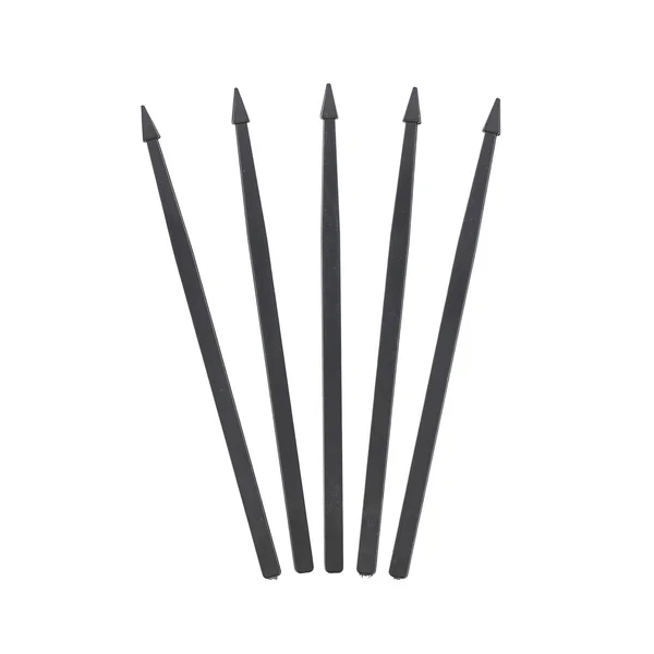 Royal Premium Black Plastic Arrow Picks, Case of 10, 000, RP148PBK